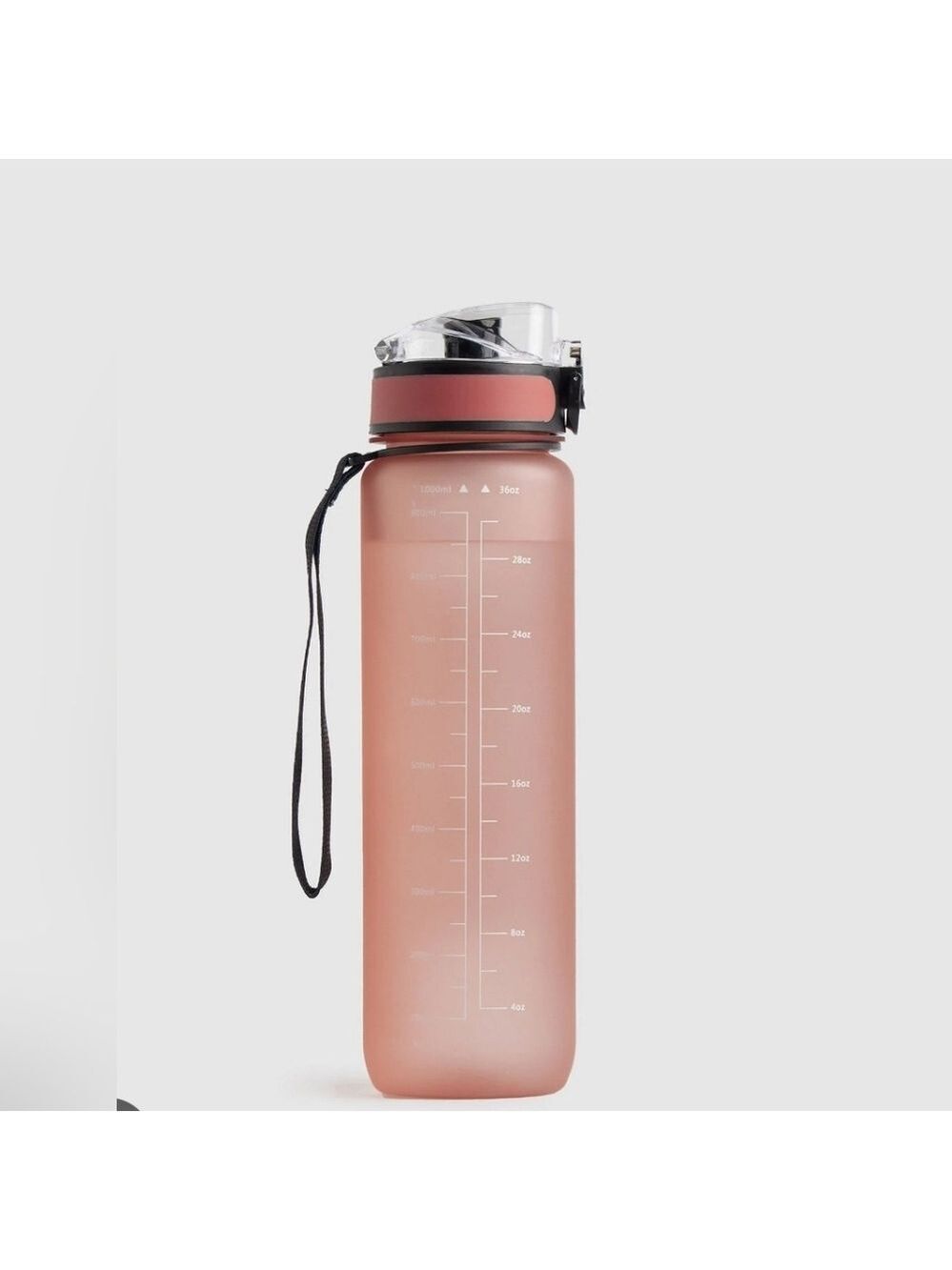 Gym Sport Motivational Water Bottle Strap